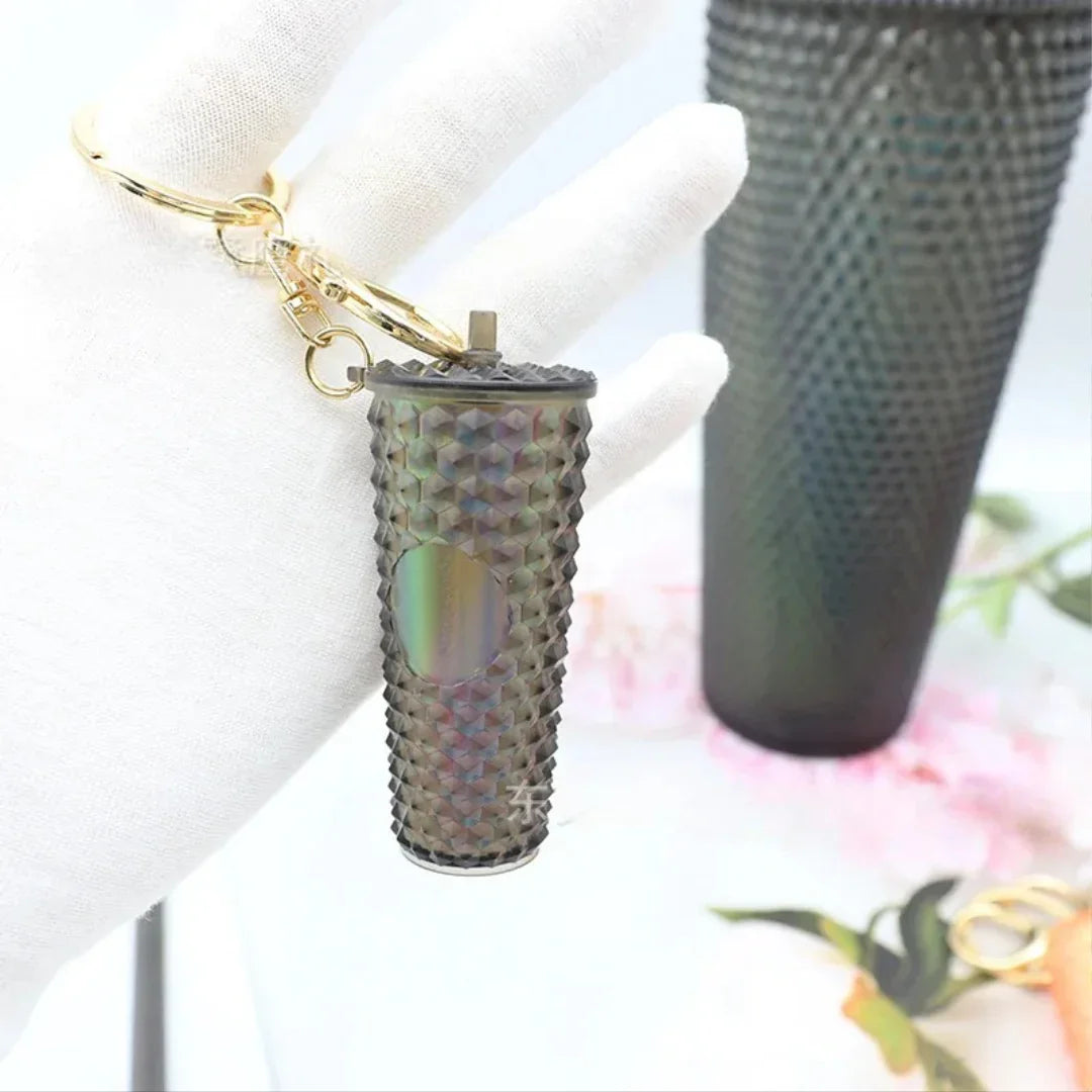 StarBX Glitter Glow Tumbler Keychain