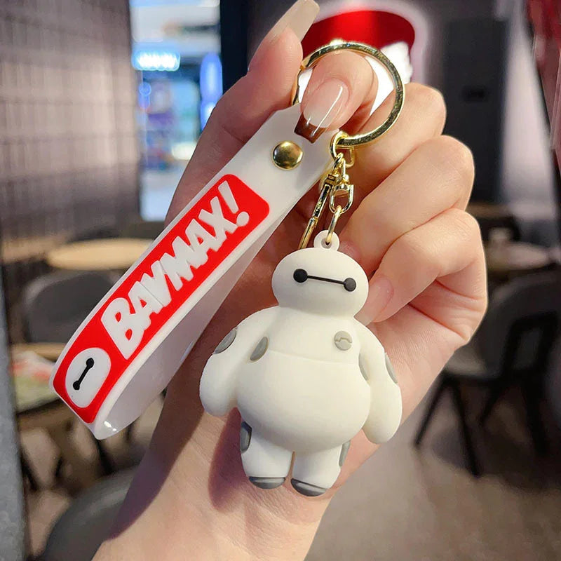 Baymax Robo Companion 3D Keychain
