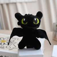 Fury Unleashed Dragon Plush Keychain