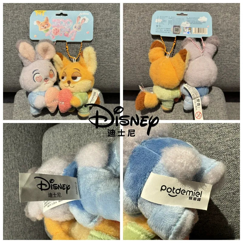 Zootopia Perfect Pair Plush Keychain - Bear Hugs