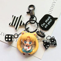 Sailor Moon Celestial Blocks Keychain