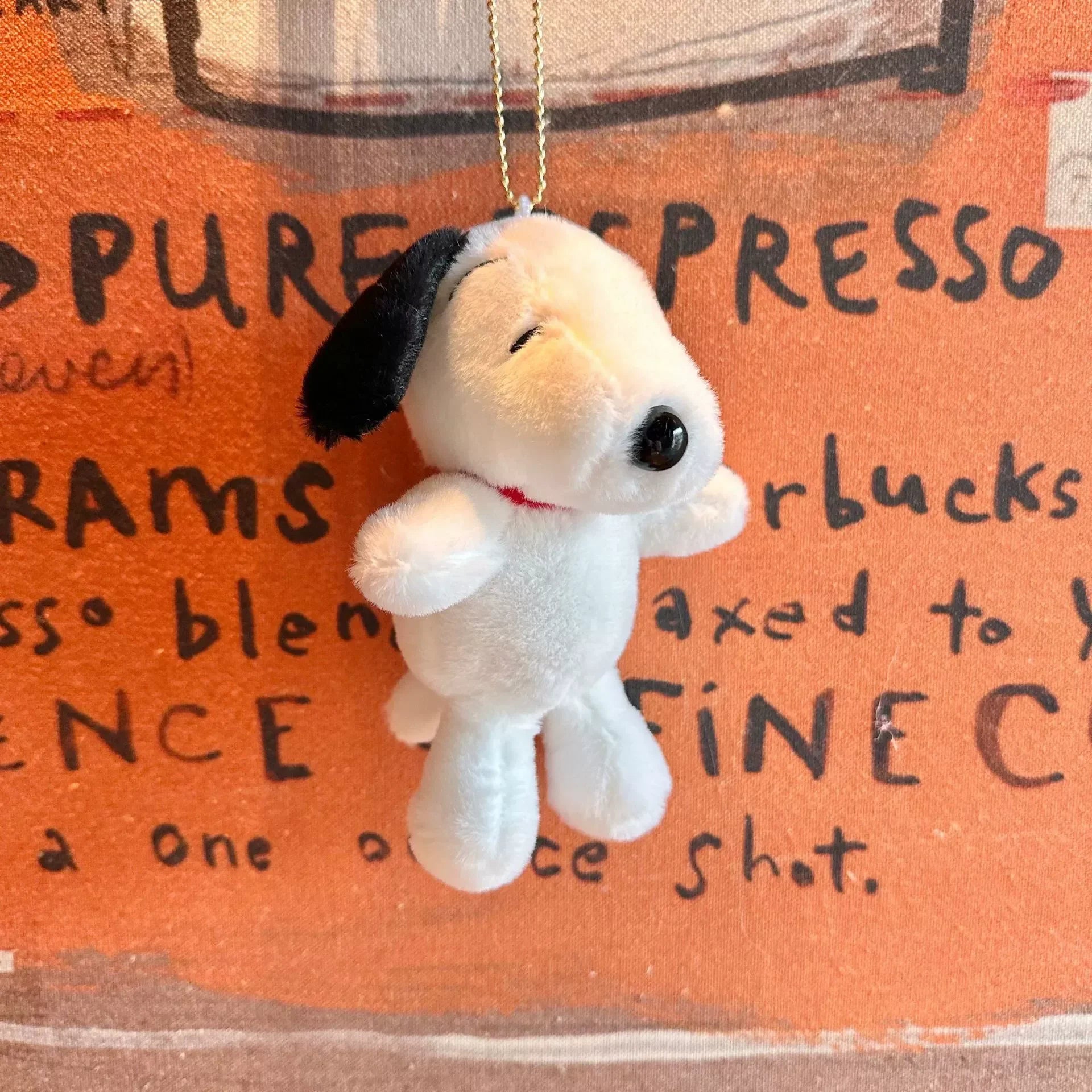 Snoopy Soft Sidekick Plush Keychain
