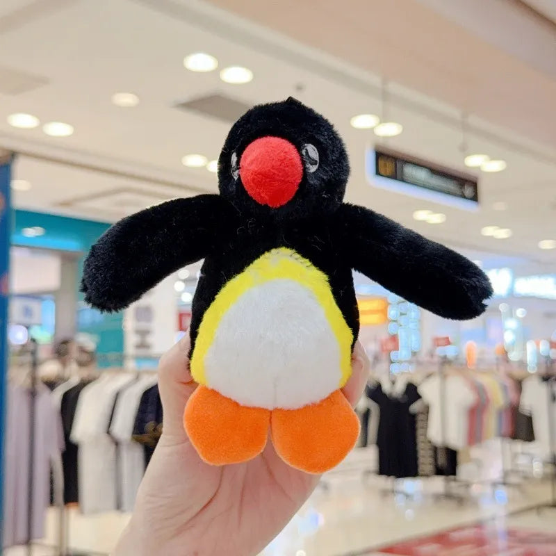 Pingu Waddling Sound Plush Keychain