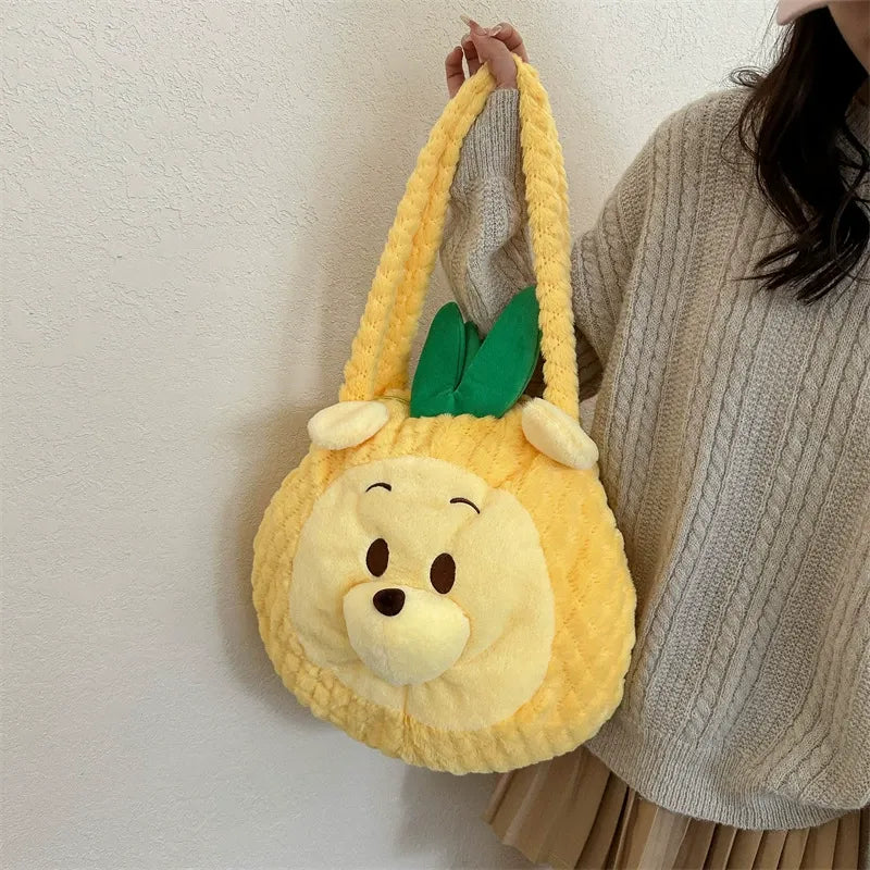 Sweet Pineapple Pooh Tote Bag