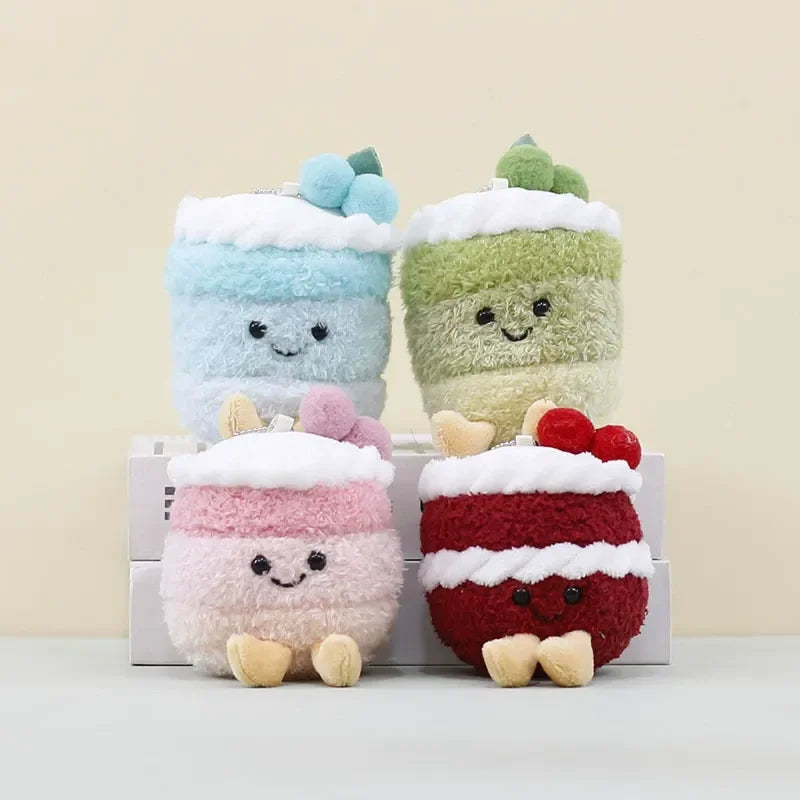JC Style Cake Plush Keychain