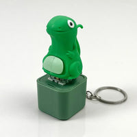 Derpy Lizard Sound & LED Fidget Keychain