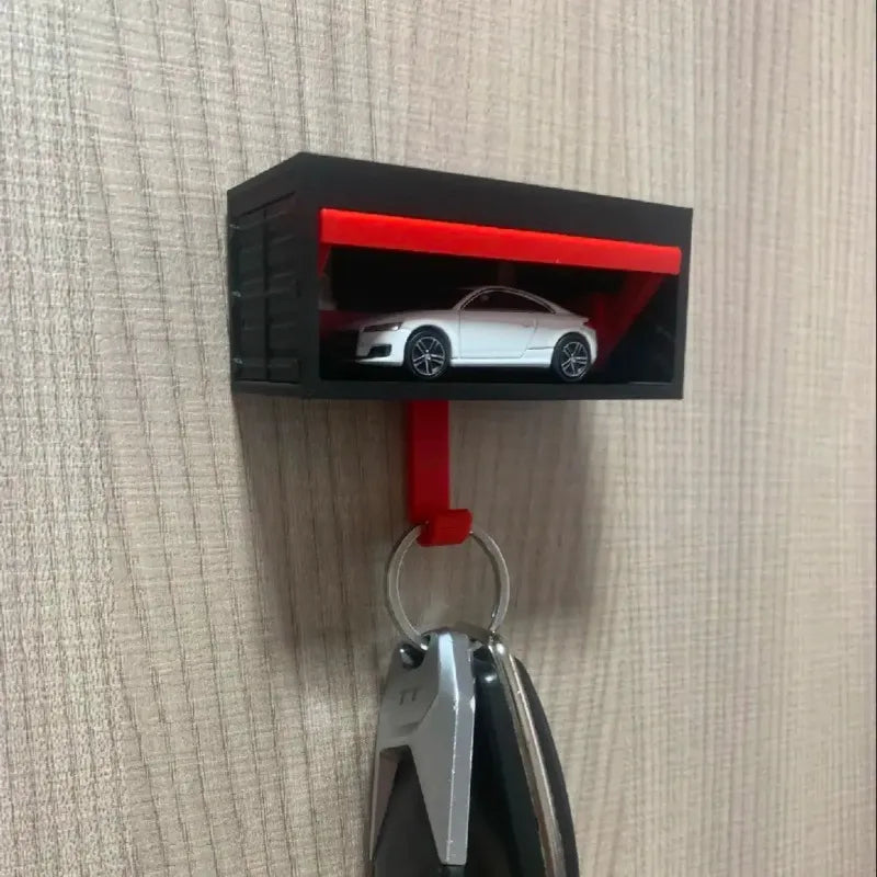 Garage Entryway Mechanical Key Holder