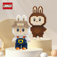 LinkGo Labubu Micro Building Blocks