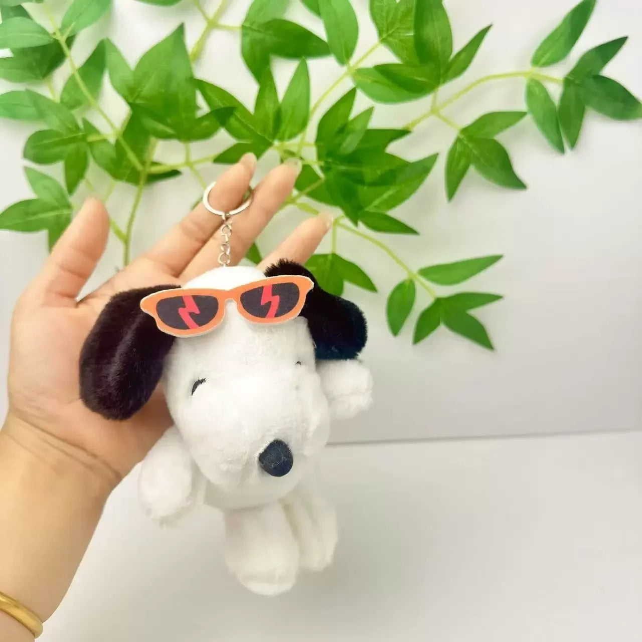 Peanuts Persona Snoopy Plush Keychain