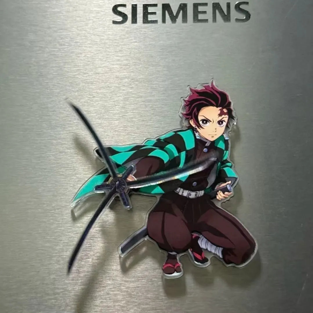 Demon Slayer 360° Rotating Acrylic Fidget Magnets
