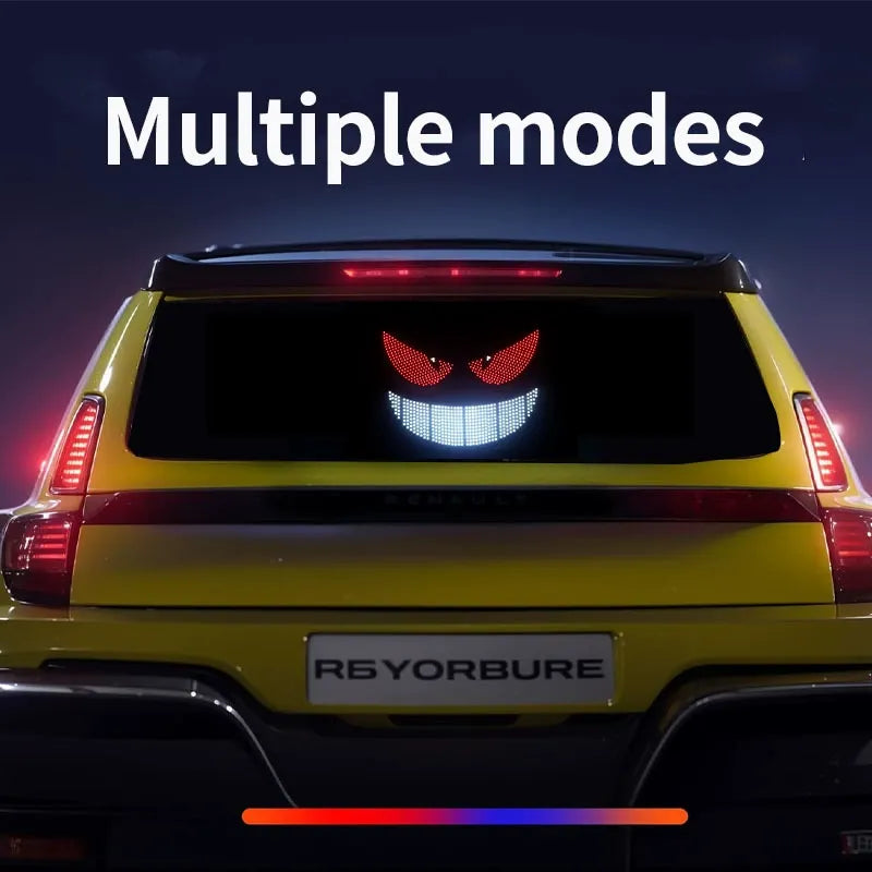 Gengar Phantom Grin Car LED Display