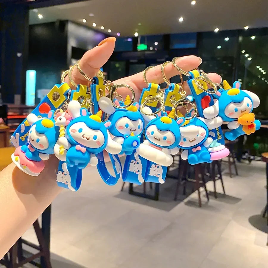 Cinnamoroll Unicorn Dreams Keychain