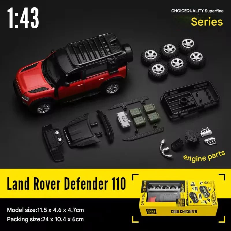 CCA Land Rover Defender 1:43 Scale