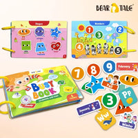Learning & Fun 6-in-1 Interactive Montessori Busy Book
