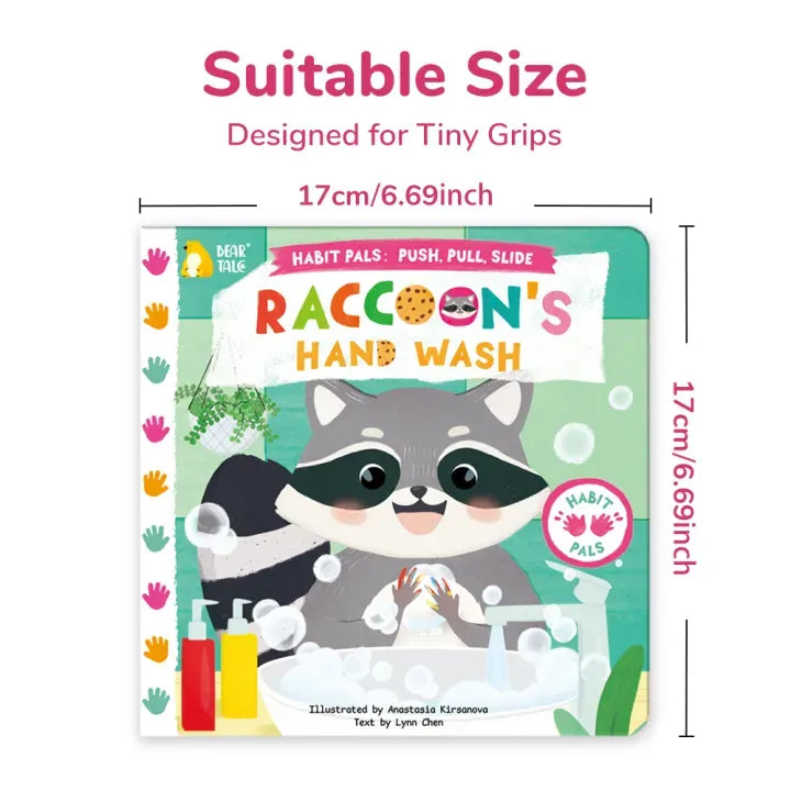 Raccoon’s Hand Wash Interactive Lift-the-Flap Board Book