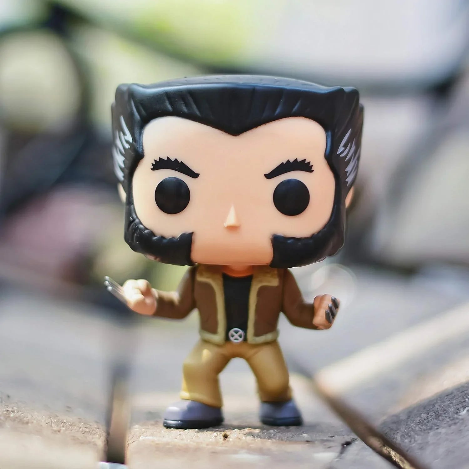 POP Style Deadpool vs Wolverine Figurines