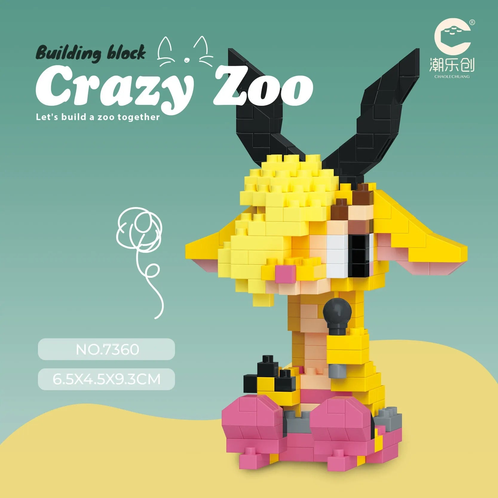 Zootopia Crazy Zoo Micro Building Blocks
