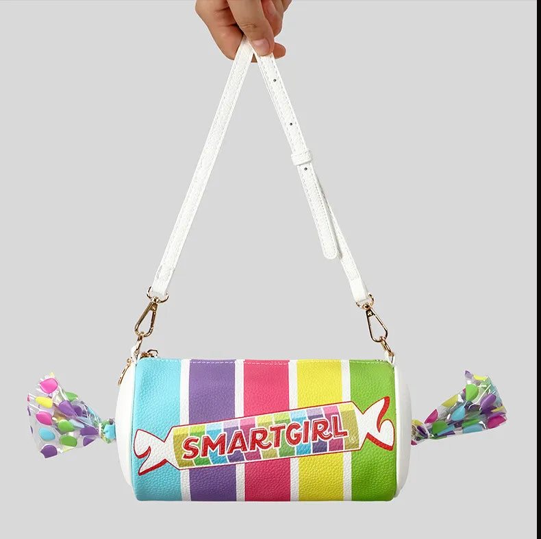 Berry-Sweet Smart Girl Candy Cylinder Bag