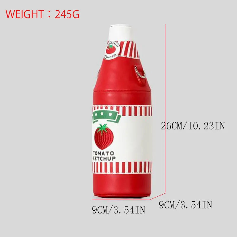 Retro-Pantry Premium Novelty Bottle Crossbody Bags