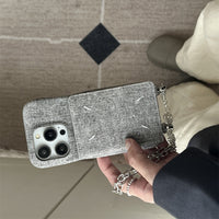 Maison Margiela Denim Cardholder Phone Case (For iPhone)