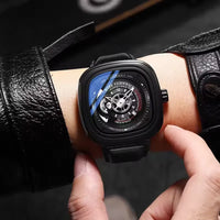 Mark Fairwhale 5052 Square Chrono Watch