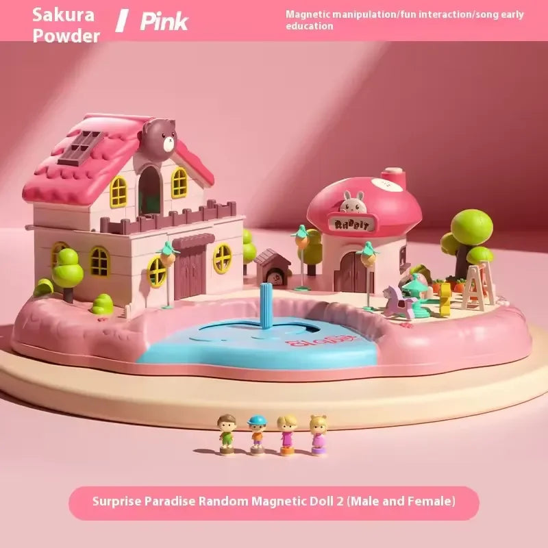 Rabbit Home Magnetic Model Set