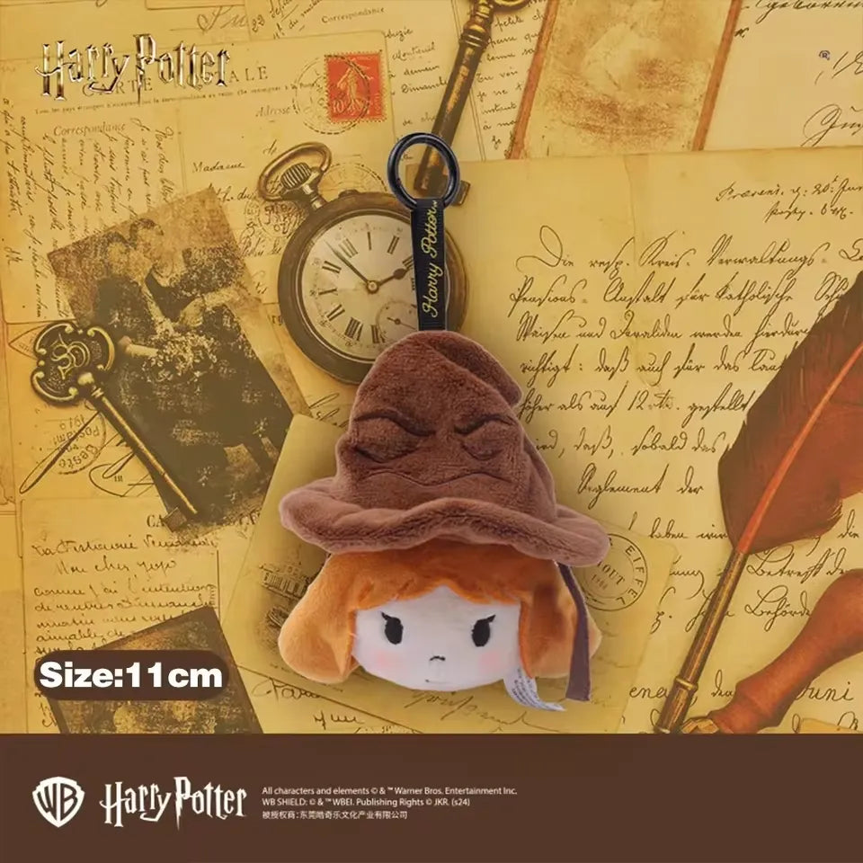 Hogwarts Sorting Hat Pull String Keychain