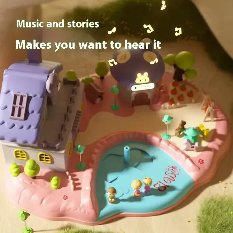 Rabbit Home Magnetic Model Set