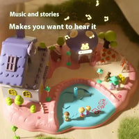 Rabbit Home Magnetic Model Set