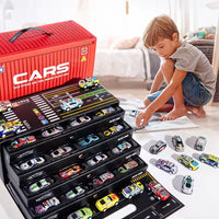 Turbo Container Alloy Cars (Set of 48 Pcs)