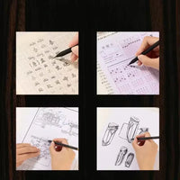 Nusign NS729-HB Onyx Gold Pencil (Set of 10)