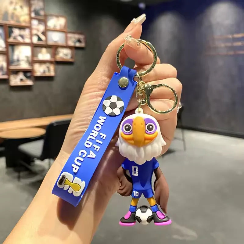 FIFA WC 2026 Mascot & Cup Keychains