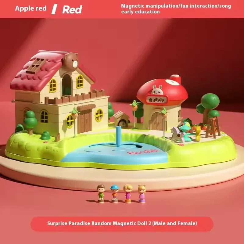 Rabbit Home Magnetic Model Set