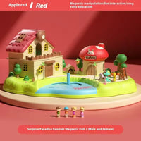 Rabbit Home Magnetic Model Set