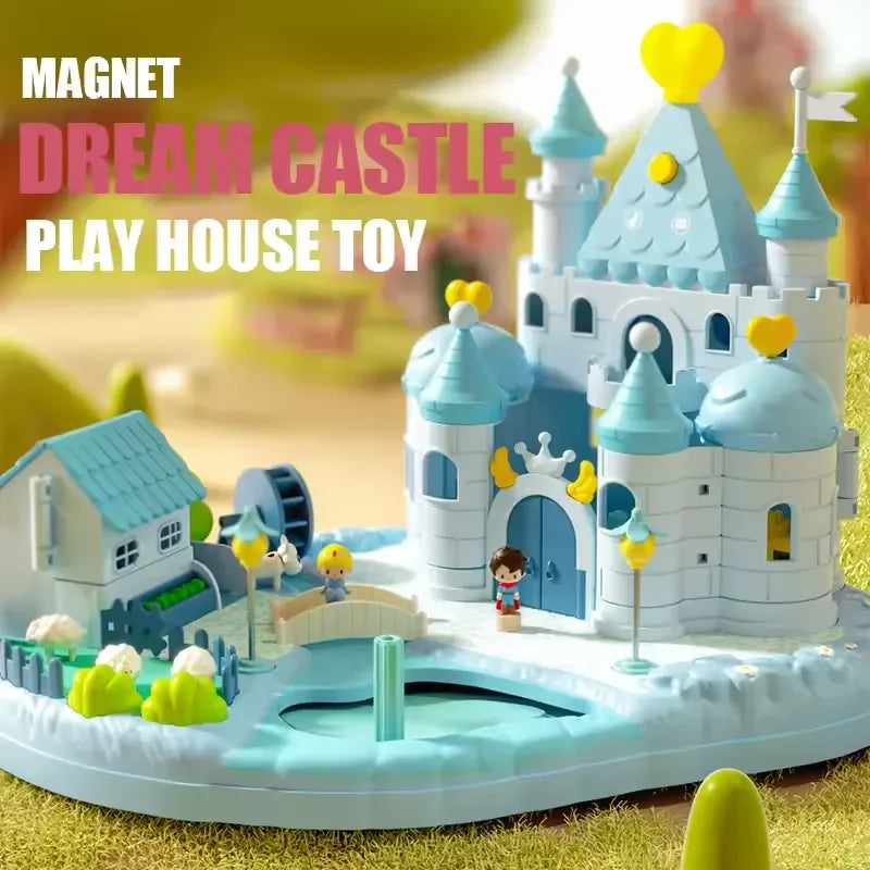 Princess Dream Castle Magnetic Model Set