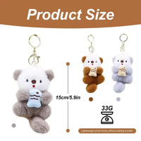 Sea Guard Otter Plush Keychain