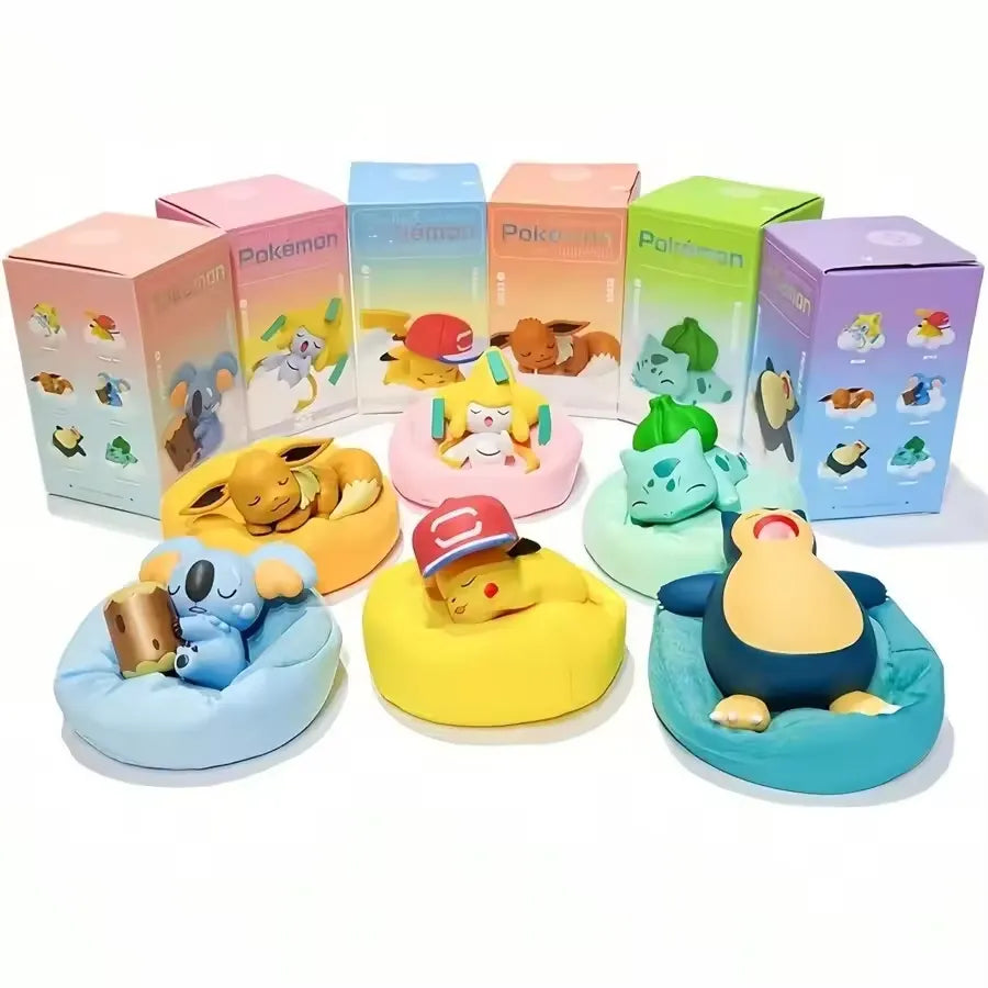 Genuine Pokemon Naptime Series Figurines