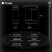 Trozk TC10 Binary Star Power Bank (6800 mAh)