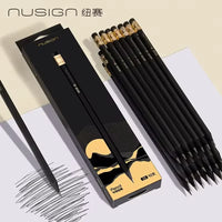 Nusign NS729-HB Onyx Gold Pencil (Set of 10)