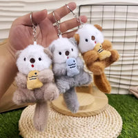 Sea Guard Otter Plush Keychain