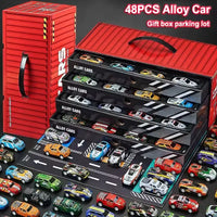 Turbo Container Alloy Cars (Set of 48 Pcs)