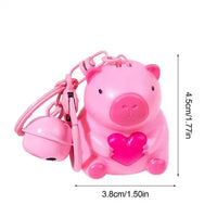 Capybara Heart-Throb Love You Keychain