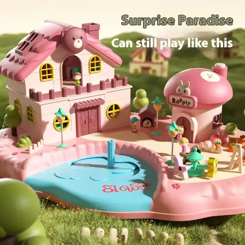 Rabbit Home Magnetic Model Set