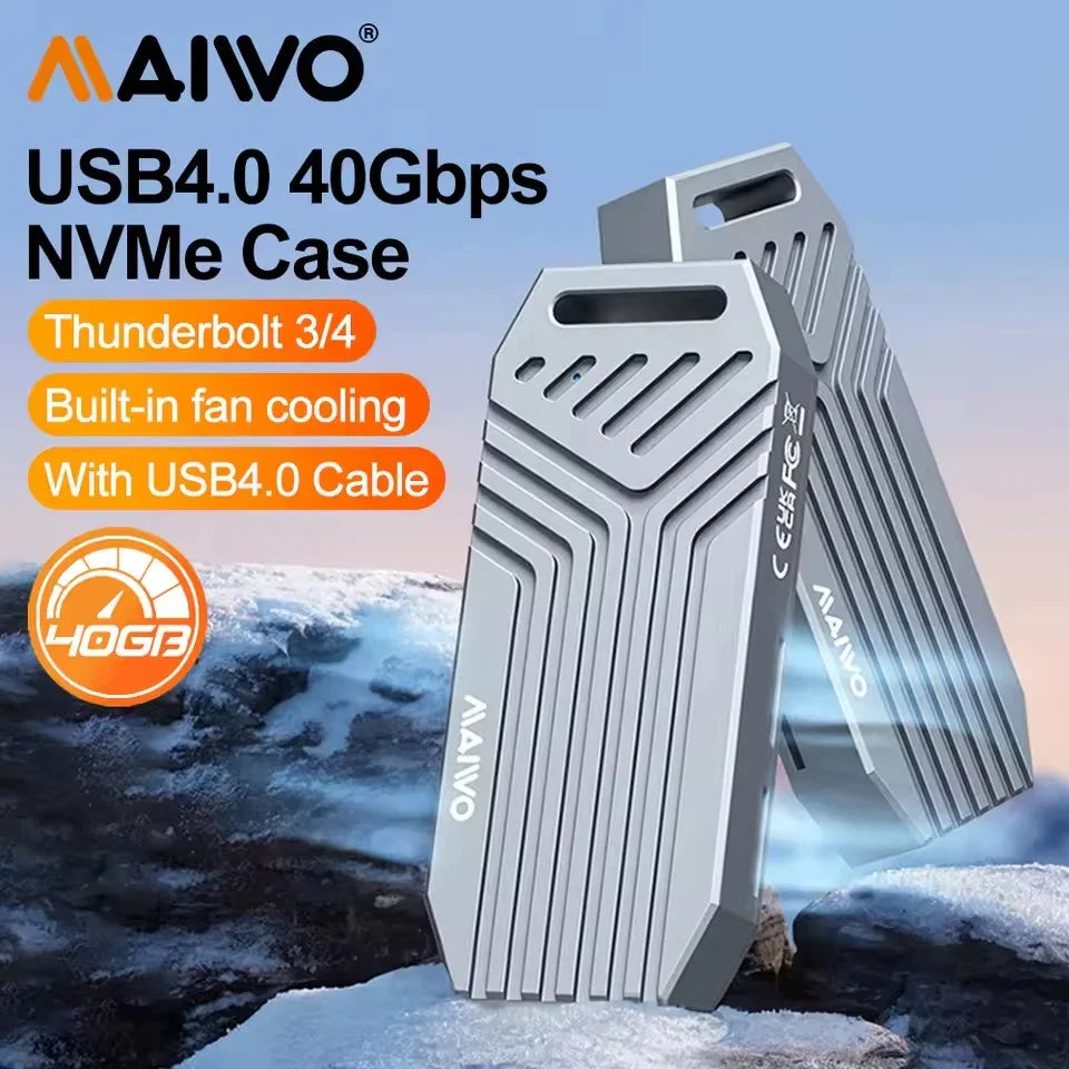 MAIWO 40Gbps USB 4 M.2 NVMe SSD Enclosure