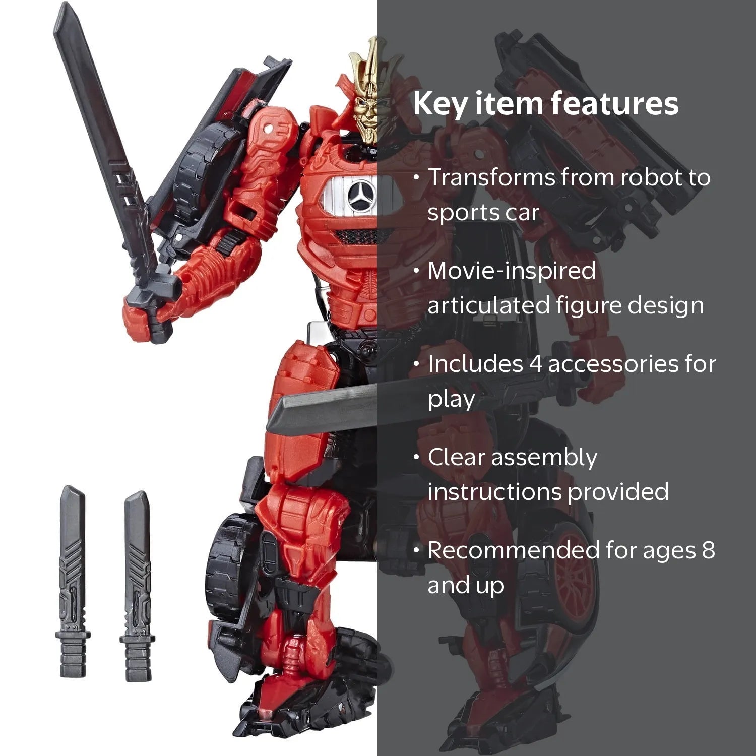 Transformers The Last Knight Deluxe Autobot Drift Figure