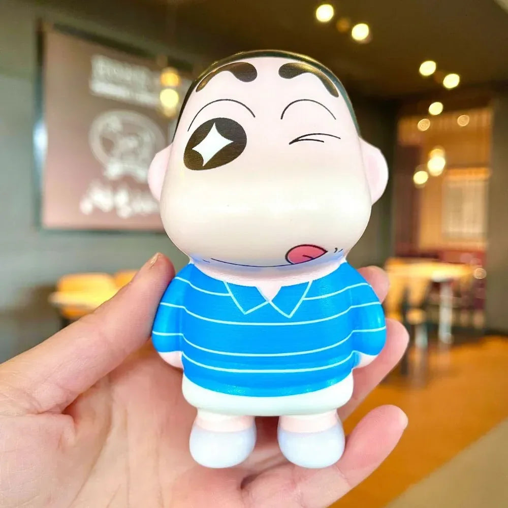 Expressive Shinchan Squishy Toy