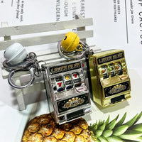 High-Roller Slot Machine Keychain