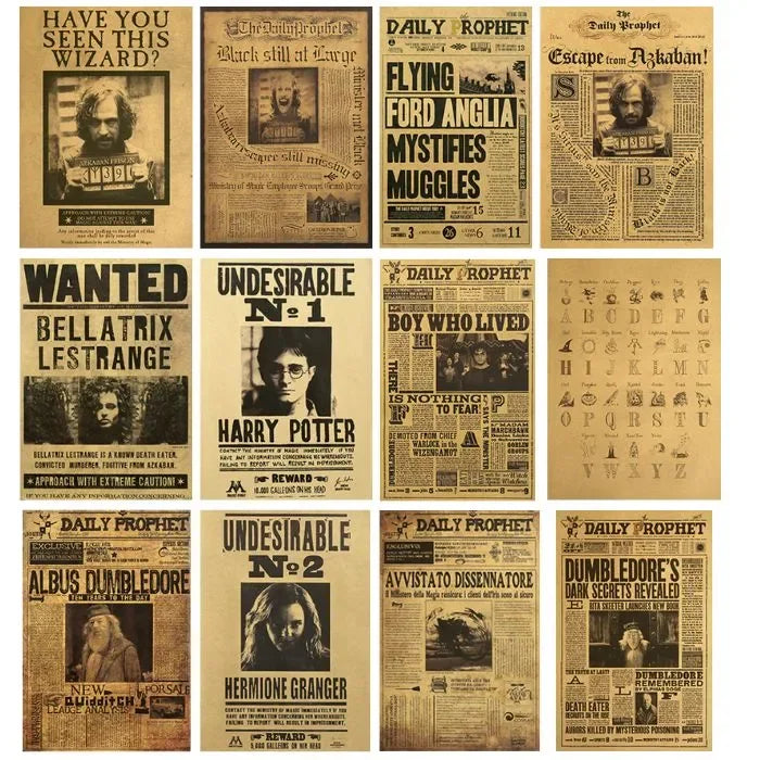 HP Daily Prophet Wall Poster