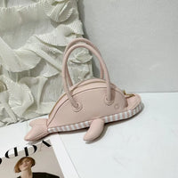 Aquatica Dolphin Premium Whimsical Handbag