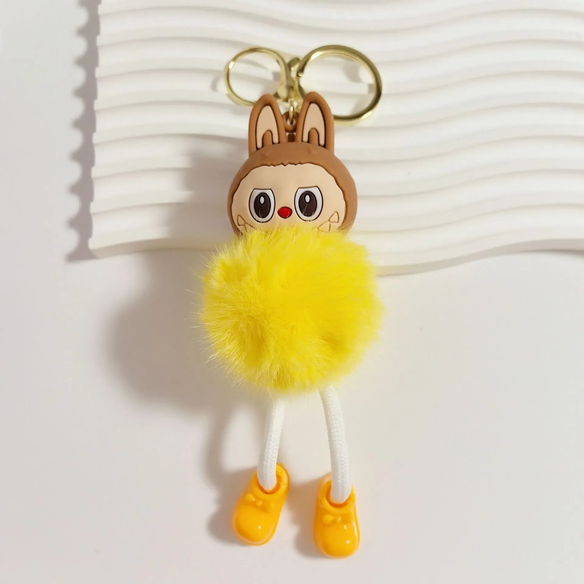 Labubu Long-Legged Plush Keychain